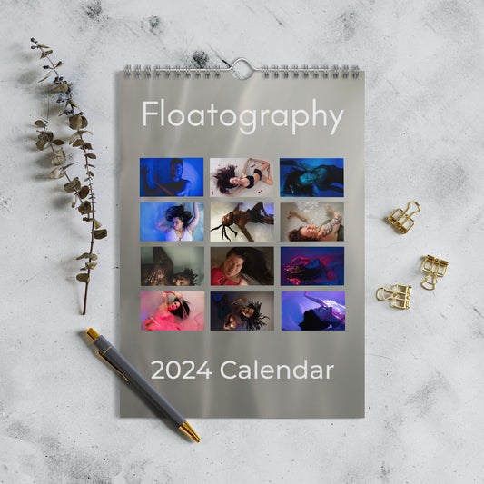 Floatography Wall calendar (2024)